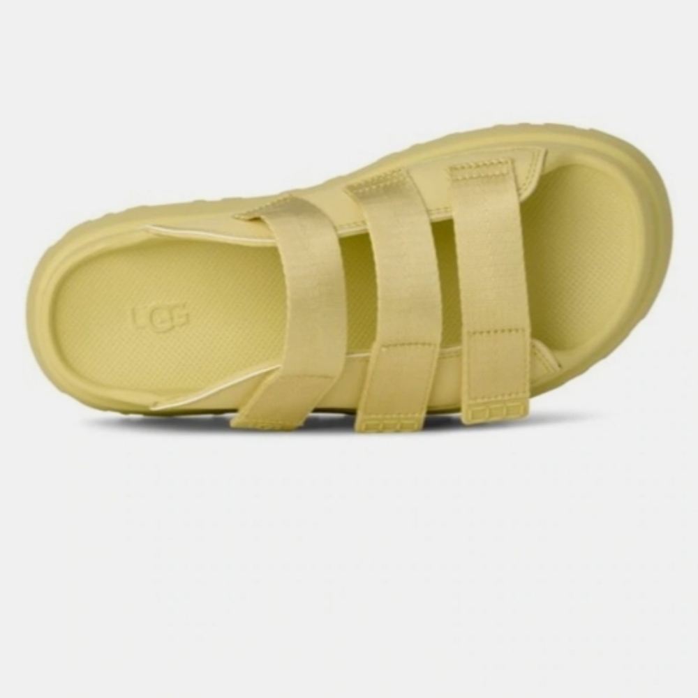 BRAND NEW UGG WOME'S GOLDENGLOW GLIDE PLATFORM SANDALS